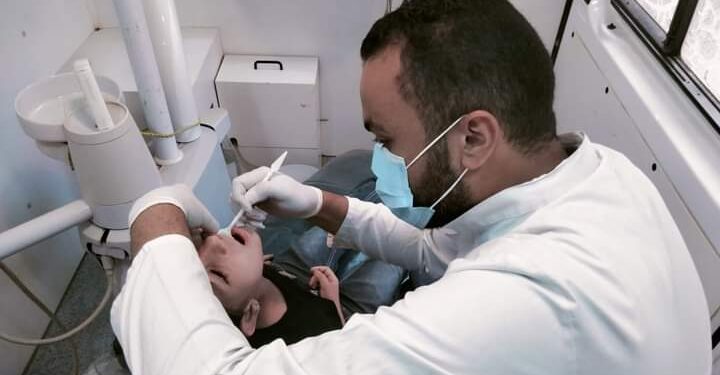 الكشف على 1160 مريض خلال قافلة صحية متنوعة بميت حبيش القبلية