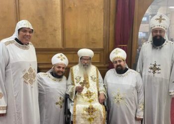 مطران البحيرة يزور كنيسة العذراء مريم بالمحمودية