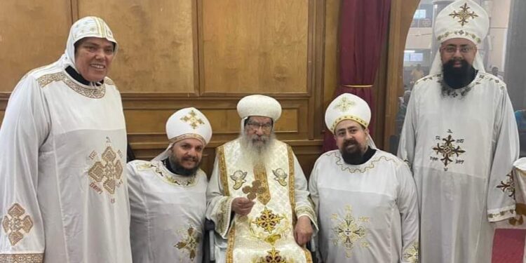 مطران البحيرة يزور كنيسة العذراء مريم بالمحمودية