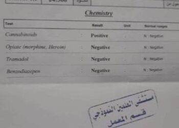 تطورات جديدة في حادث احمد فتوح  لاعب الزمالك حيث أثبتت التحاليل أنه كان متعاطي للمخدرات أثناء قيادة السيارة 