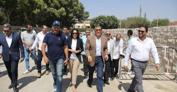 محافظ الجيزة يتفقد نسب تنفيذ أعمال التطوير بمحيط المتحف المصرى الكبير وتحسين الصورة البصرية للطرق والمحاور