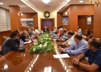 محافظ بورسعيد يتابع مستجدات الموقف التنفيذي  بجنوب بورسعيد 