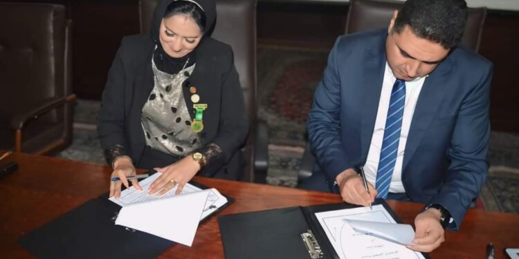 مؤسسة الجمهورية الجديدة ومؤسسة معا نبني حياة يوقعان بروتوكول تعاون داخل مركز الابتكار