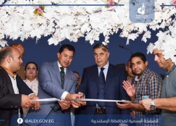 وزير الشباب والرياضة ومحافظ الإسكندرية يفتتحان مقر مشروع “وطن”  بأبي قير
