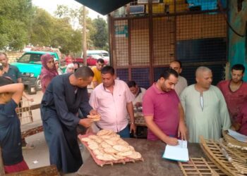 ضبط عشرات المخابز المخالفة فى حملة لمجلس مدينة العياط وتموين الجيزة