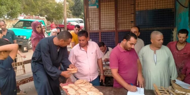 ضبط عشرات المخابز المخالفة فى حملة لمجلس مدينة العياط وتموين الجيزة