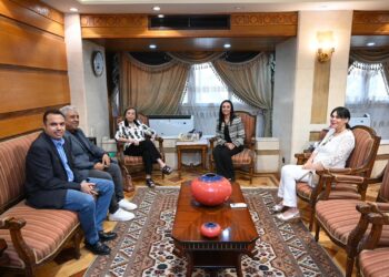 وزيرة التضامن الاجتماعي تستقبل وفد مهرجان أسوان لأفلام المرأة