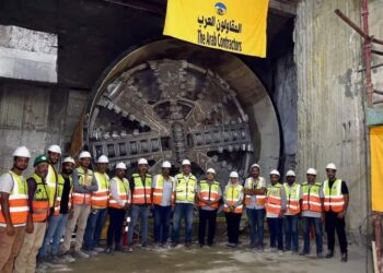 المقاولون العرب تنتهى من حفر أول مسار بين محطتي الأهرامات و المريوطية