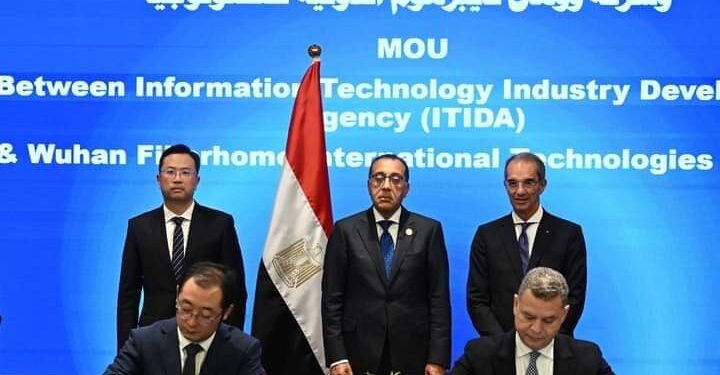 رئيس الوزراء يشهد توقيع 5 مذكرات تفاهم بين مصر والصين