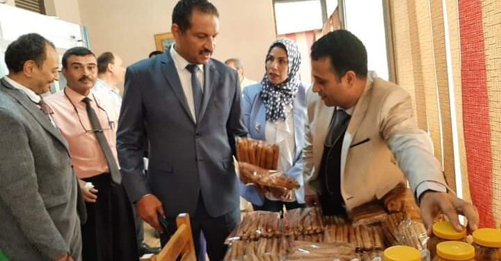 سلومة” يفتتح منفذ بيع منتجات التعليم بمديرية التربية والتعليم بالجيزة