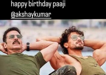 تايجر شروف يهنئ أكشاي كومار بعيد ميلاده