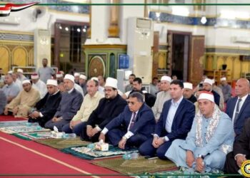 محافظ الدقهلية يشهد احتفال مديرية أوقاف الدقهلية بمناسبه الذكرى العطرة لمولد النبي الكريم