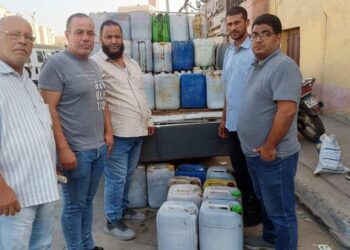 إدارة تموين ابشواي تم تحرير 15 محضر متنوعه و 36 تقرير 