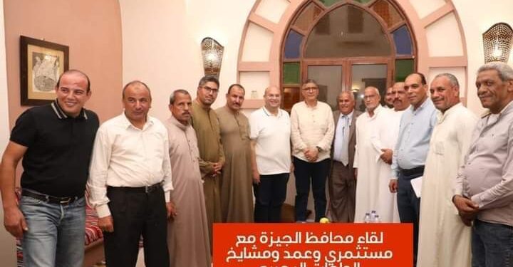 محافظ الجيزة يعقد اجتماعا موسعا  لبحث معوقات الإستثمار بالواحة