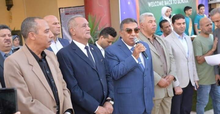 محافظ الدقهلية تفقد مجمع المدارس بمدينة طلخا في أول يوم للعام الدراسي الجديد 