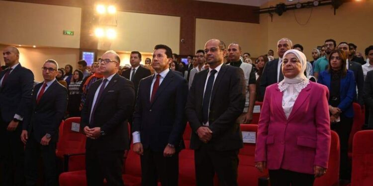 وزير الرياضة ورئيس الرقابة المالية ورئيس البورصة يشهدوا انطلاق النسخة الثانية من قمة الشمول المالي والرقمي للشباب