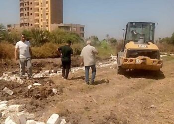 زراعة الفيوم تم رصد وإزالة 2 حالة تعدى