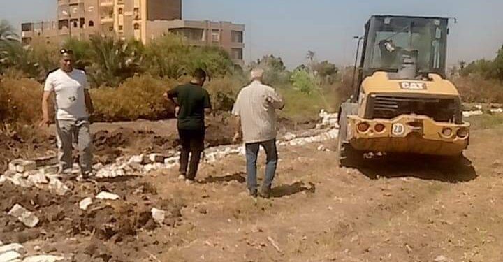 زراعة الفيوم تم رصد وإزالة 2 حالة تعدى