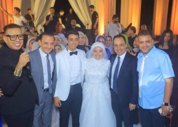 نجوم الفن والمجتمع يتألقون بحفل زفاف كريمة النائب محمد إسماعيل بمدينة 6 أكتوبر