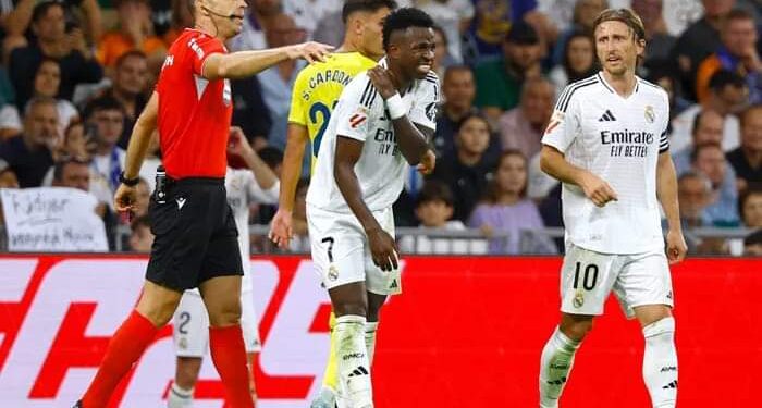 ريال مدريد يعلن إصابة فينيسيوس دون تحديد مدة غيابه