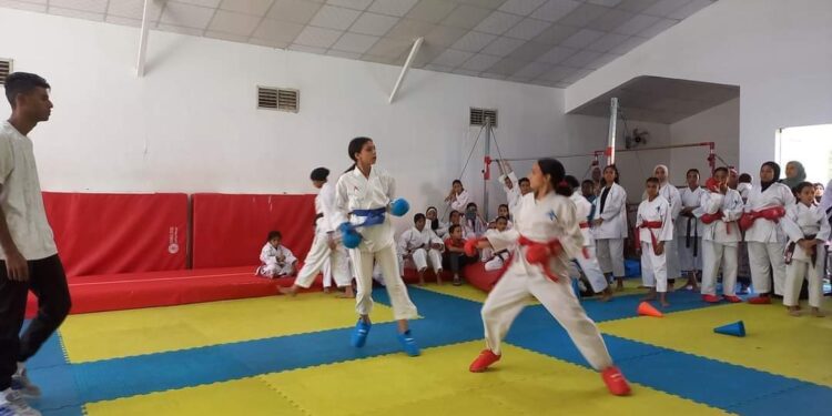 طالبات سفاجا يتصدرن المراكز الاولي في تصفيات بطولة الكاراتيه علي مستوى محافظة البحر الأحمر 