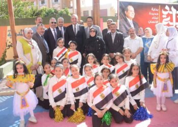 محافظ الغربية يفتتح مدرسة بنا أبو صير الابتدائية وسط فرحة عارمة من الأهالي  