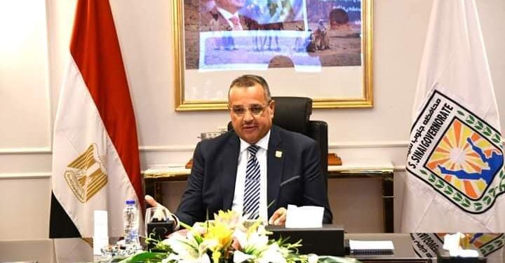 محافظ جنوب سيناء يترأس اجتماع مع كافة الجهات الامنية