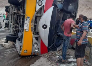 اسماء المتوفين والمصابين فى حادثة طلاب جامعة الجلالة: 20 حالة وفاة و30اصابة 