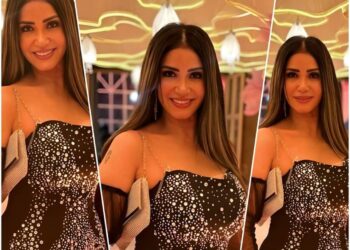 الفنانة إيناس عزالدين بإطلالة ملكية في أحدث ظهور 