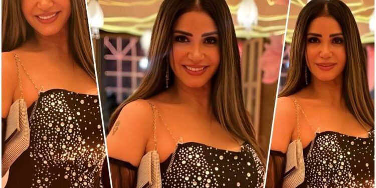 الفنانة إيناس عزالدين بإطلالة ملكية في أحدث ظهور