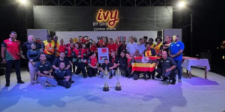 مصر في المركز الثالث وأوغندا والبحرين يتصدران الترتيب العام لكأس أفريقيا للدارتس 