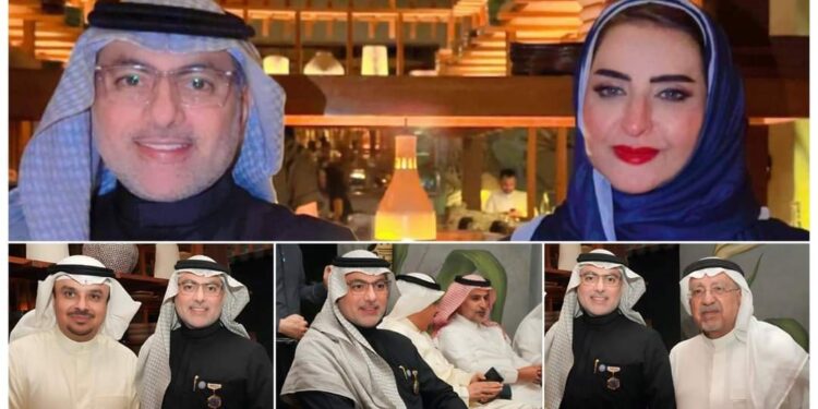 الأميرة هند بنت عبدالرحمن آل سعود تلبّي دعوة الدبلوماسي عاطف سندي مع ذوي المقامات الرفيعة