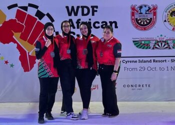 مصر تحصد المراكز الأولي في بطولة مصر الدولية المفتوحة للدارتس بشرم الشيخ