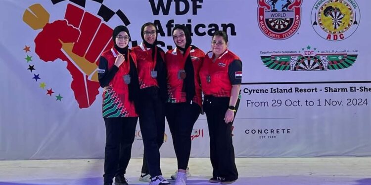 مصر تحصد المراكز الأولي في بطولة مصر الدولية المفتوحة للدارتس بشرم الشيخ