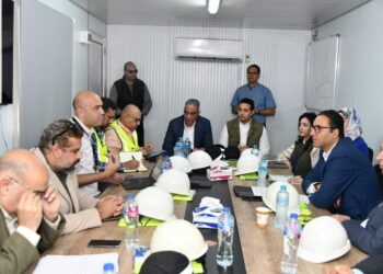 محافظ الفيوم يتفقد الأعمال الانشائية بمصنع يازاكي مصر للضفائر الكهربائية للسيارات.