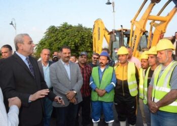 محافظ الغربية يشهد اصطفاف المعدات بالمحلة  ويؤكد علي خطة مواجهة الأمطار