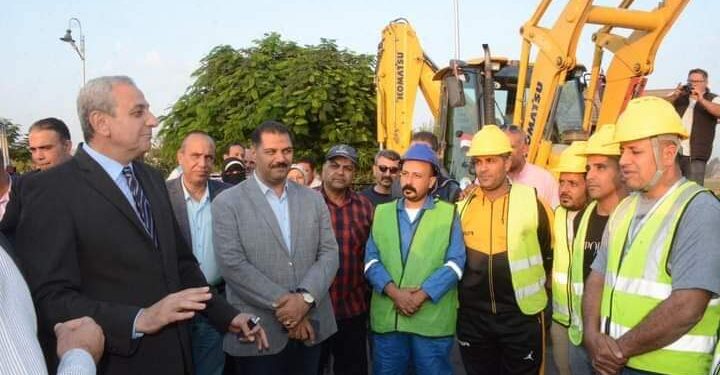 محافظ الغربية يشهد اصطفاف المعدات بالمحلة  ويؤكد علي خطة مواجهة الأمطار