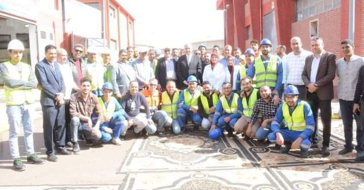 محافظ الغربية يفتتح مشروع تأهيل الورش المركزية ويتفقد محطة مياه الملاحة بطنطا