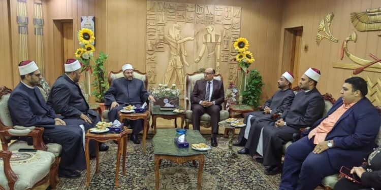 جامعة المنصورة تستضيف فضيلة الشيخ الدكتور محمود الهواري بمحاضرة عن “المواطنة قراءة دينية وتطبيقات مجتمعية”