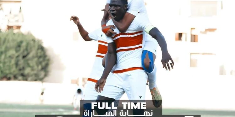 الأوليمبي خارج الديار يقسو علي فريق الحمام برباعية نظيفة