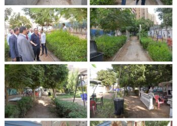 محافظ أسيوط يتفقد حديقة اللجنة الرياضية للعاملين بالوحدة المحلية لمركز ومدينة القوصية