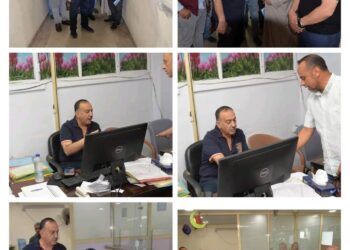 الدكتور هشام أبو النصر محافظ أسيوط يفاجئ العاملين بالمراكز التكنولوجية 