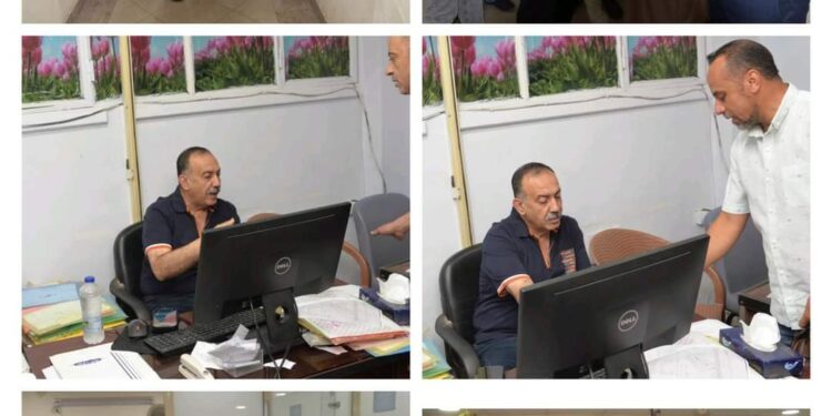 الدكتور هشام أبو النصر محافظ أسيوط يفاجئ العاملين بالمراكز التكنولوجية 