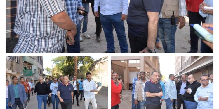 حملة مكبرة برئاسة محافظ أسيوط لإزالة الإشغالات والتعديات