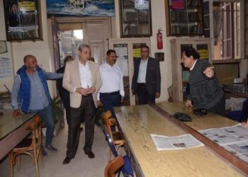 محافظ الغربية في جوله مكبرة بالمحلة الكبرى امتدت لـعدة ساعات