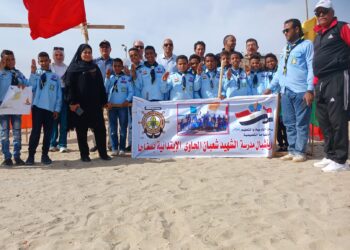 شاطئ  القصير يستضيف معسكر التقييم الكشفي الجمهورى لعام 24-25 بمحافظة البحر الأحمر