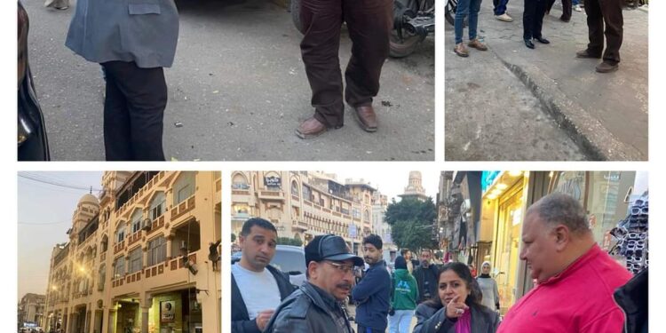 المهندسة منى البطراوى نائب محافظ القاهرة للمنطقة الشرقية تقود حملة مكبرة بحى مصر الجديدة 