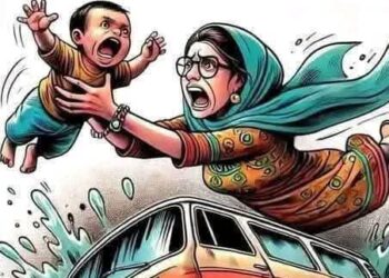 خدعوك فقالوا  ” إن جالك الطوفان حط إبنك تحت رجليك”