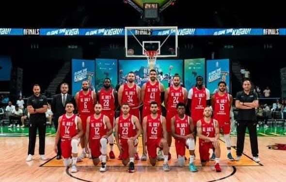 الأهلي في نهائي دوري مرتبط السلة علي حساب الزمالك