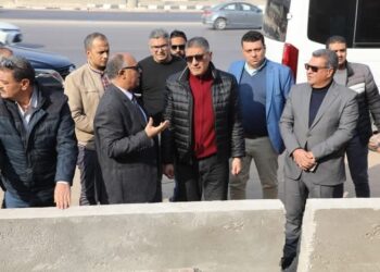 محافظ الجيزة يتفقد المواقع المقترحة للتشجير  ضمن المبادرة الرئاسية ١٠٠ مليون شجرة 